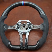 Карбонов волан за M3 M4 F80 F82 steering wheel BMW  , снимка 2 - Аксесоари и консумативи - 38296633