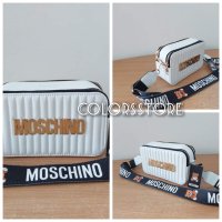 Бяла чанта Moschino кодSG88P, снимка 1 - Чанти - 43981214