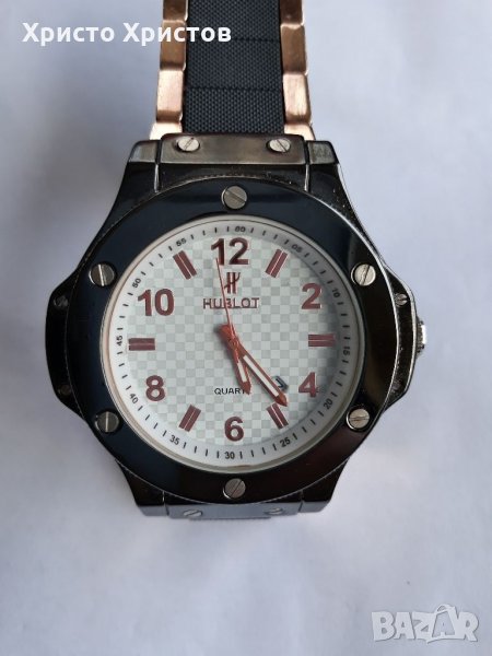 Top Price! Promotion!Мъжки луксозен часовник Hublot , снимка 1