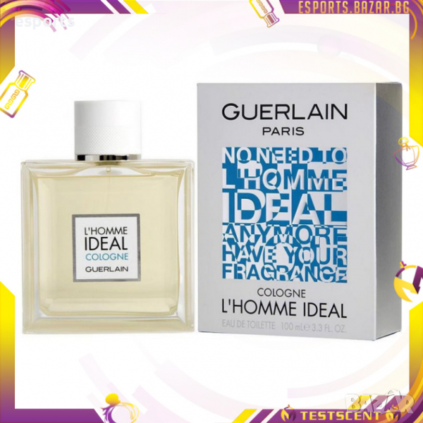 Мъжки парфюм Guerlain L'Homme Ideal Cologne EDT 100мл - рядък - спрян от производство discontinued, снимка 1