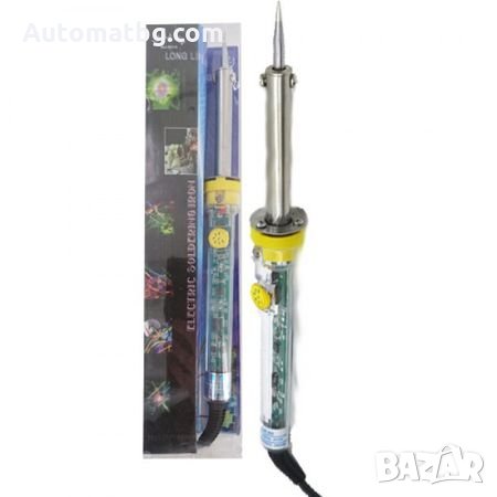 Поялник Automat 2986, AC 220V, 60W, спояващ желязо 200-450 ℃, снимка 1
