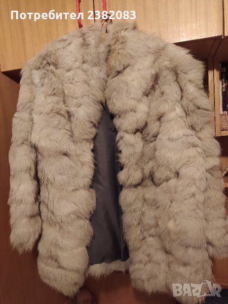 палто сребърна лисица, снимка 1