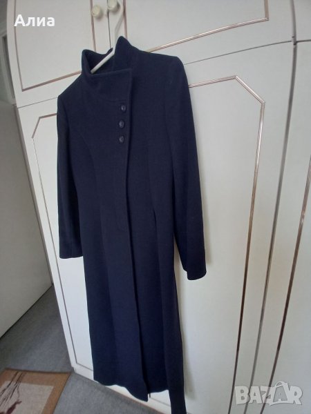 Палто дълго, тъмно синьо, Max Danieli, снимка 1