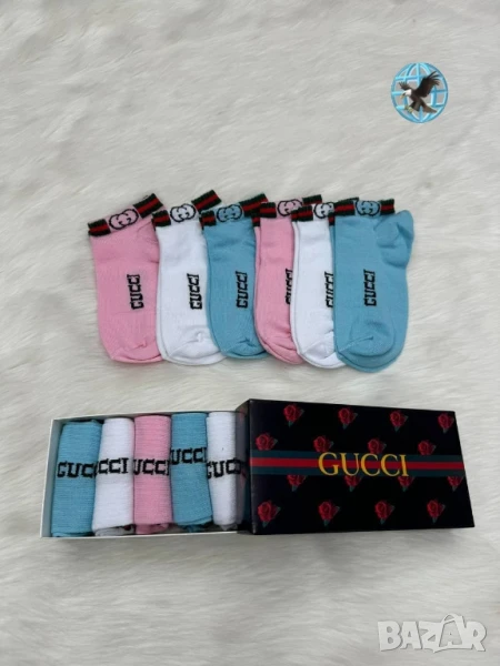 чорапи в кутия gucci louis vuitton nike adidas tommy hilfiger calvin klein , снимка 1