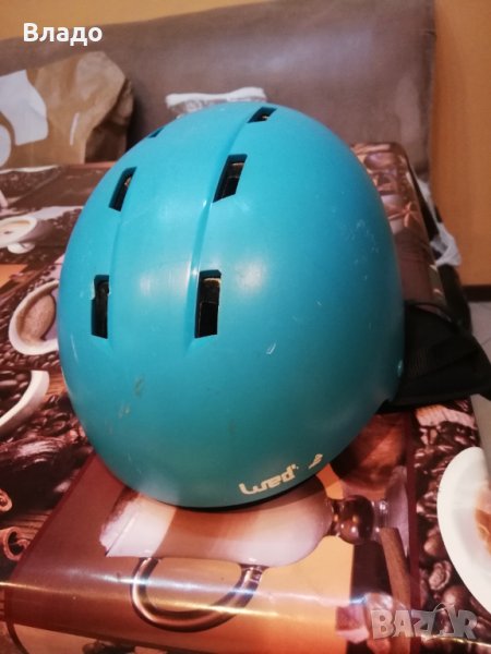 ДЕТСКА СКИ КАСКА H100 - Синя 48-52 см, снимка 1