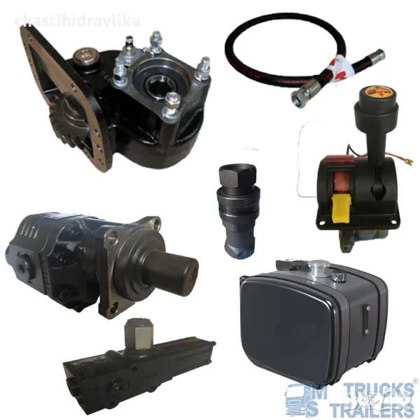 Еднокръгова хидравлична система за скоростна кутия SCANIA GRS900/GR900 с маркучи, снимка 1