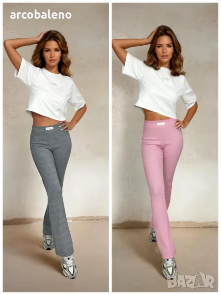 Дамски клинове с разкроен дизайн Lea, 2цвята , снимка 1