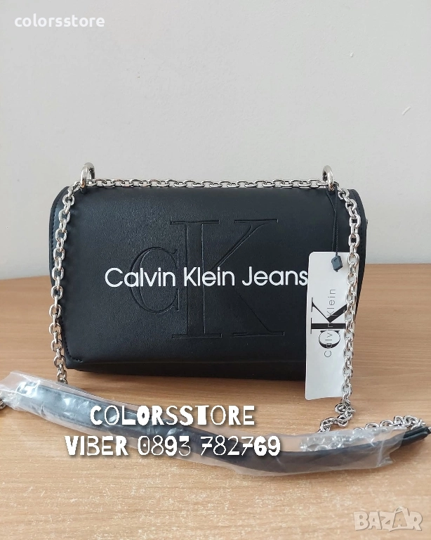 Черна чанта Calvin Klein код SG16F, снимка 1