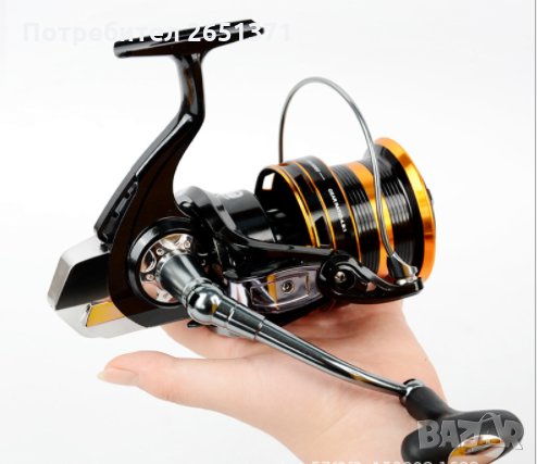 Макара 11 000 и 12 000, шаран, сом, море. Безплатна доставка, снимка 1