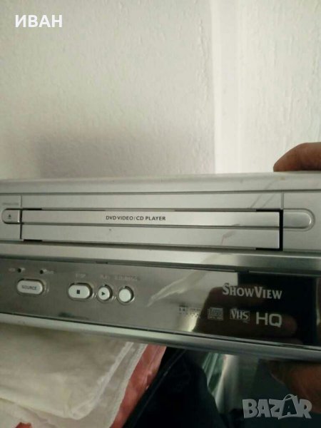 Продавам видео+двд ”Филипс”, снимка 1