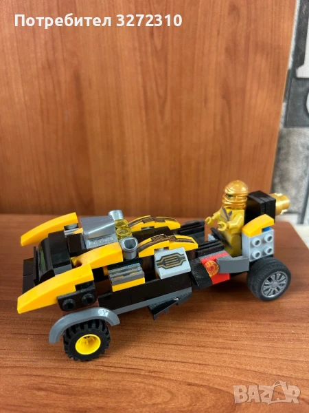 Количка от конструктор наподобяваща Lego, снимка 1