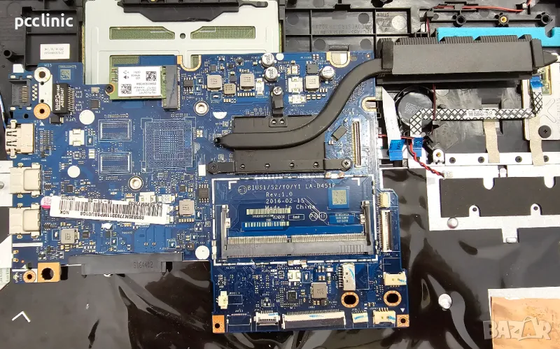 ЗА ЧАСТИ дънна платка от Lenovo yoga 510-14isk | intel core i3 6006U , снимка 1