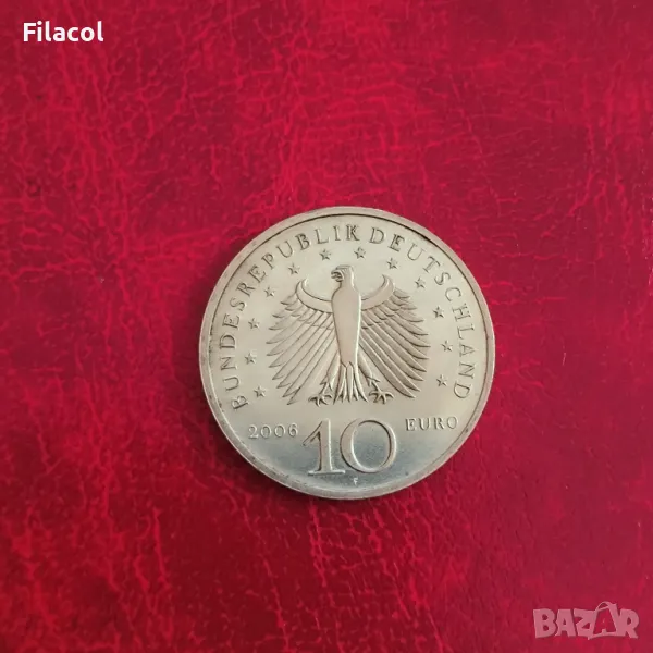 Германия 10 евро 2006 Карл Фридрих Шинкел, снимка 1