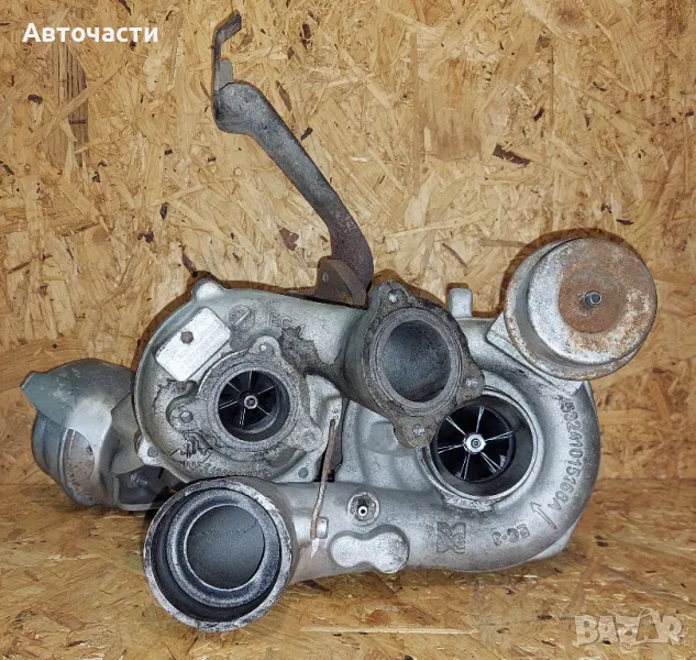 BiTurbo Турбина/Турбо - Mercedes E-Class/Mercedes Sprinter - 2.2 CDI OM651 - (2006 г.+) - BorgWarner, снимка 1