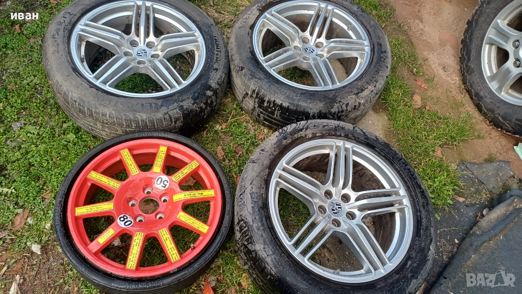 Джанти с гуми и патерица за Порше Макан  / Porsche Macan , снимка 1