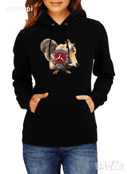 Дамски Суитчър/Суитшърт Mercedes Scrat, снимка 1