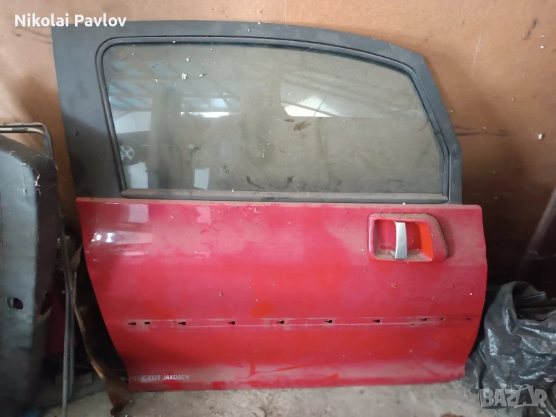 Врата предна лява за Пежо 1007, снимка 1