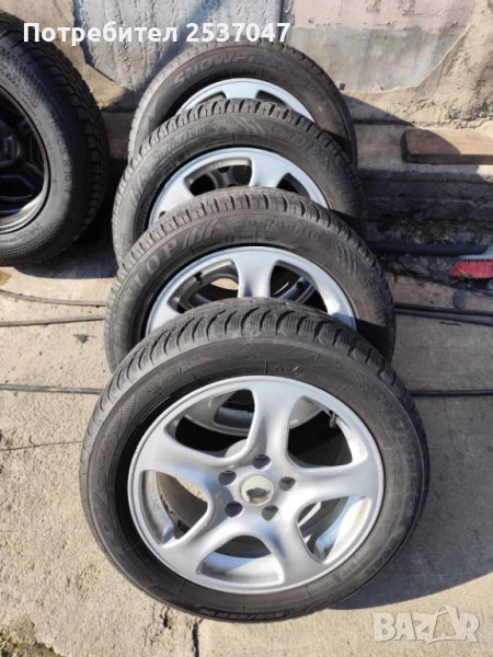 4бр гуми с джанти DUNLOP 205/55R16, снимка 1