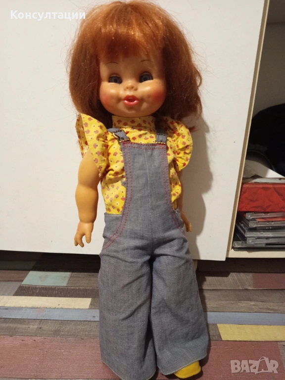 Стара кукла ретро кукла от соца, снимка 1