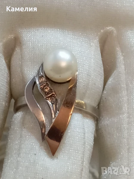 Сребърен пръстен , снимка 1