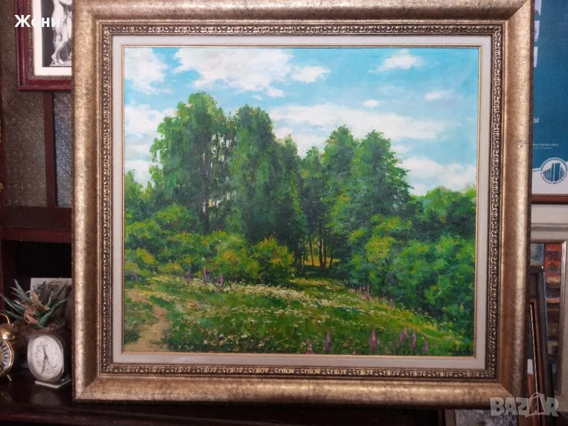 Маслена картина на Николай Ханзъров , снимка 1