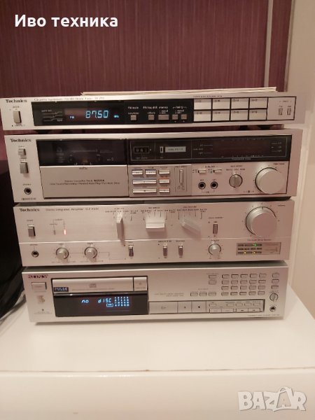 Technics su-v505/Technics  M226A/Technics  st-z55/Sony cdp -591, снимка 1