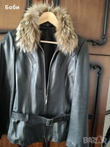 Дамско кожено яке, снимка 1