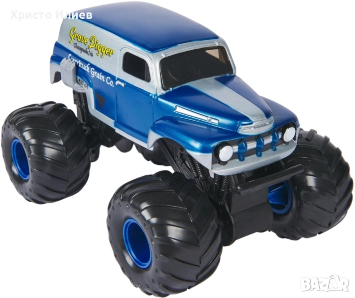 Бъги Monster Jam кола 1:24 Grave Digger, снимка 1