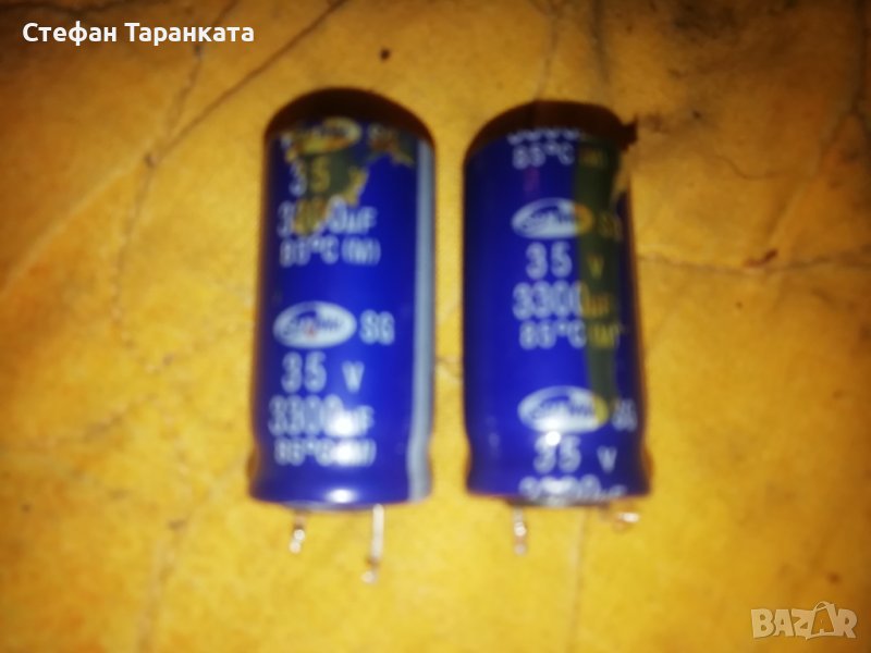 Кондензатори - Части за усилователи в Ресийвъри, усилватели, смесителни ...