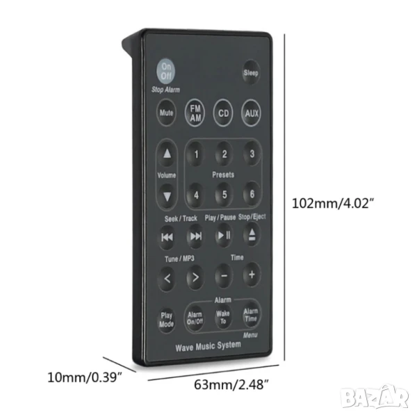 Дистанционно управление за Bose SoundTouch Wave CD, снимка 1