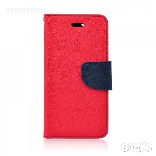 Калъф за телефон Huawei P40 Lite SS000130 L75 Тефтер - кожен калъф червен с магнит, снимка 1