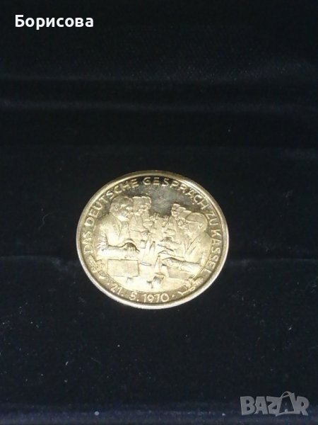 Юбилейна златна монета Kassel 1970, снимка 1