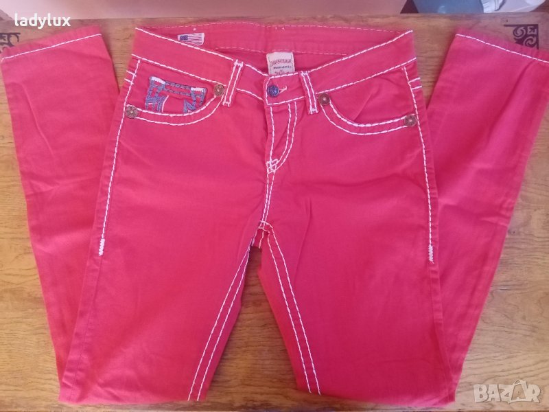 True Religion, Оригинални Дънки, Червени, Размер 29. Код 2120, снимка 1