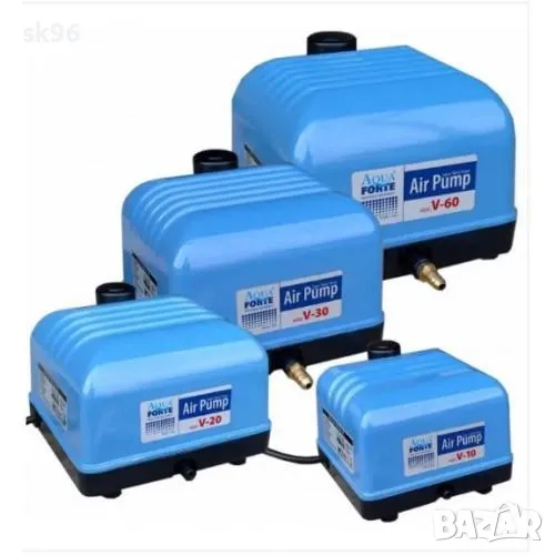 Въздушна помпа за езера Модел "V30--00" Въздушна помпа с дебит 1800 л./час, мощност 25 watt, 2 метра, снимка 1
