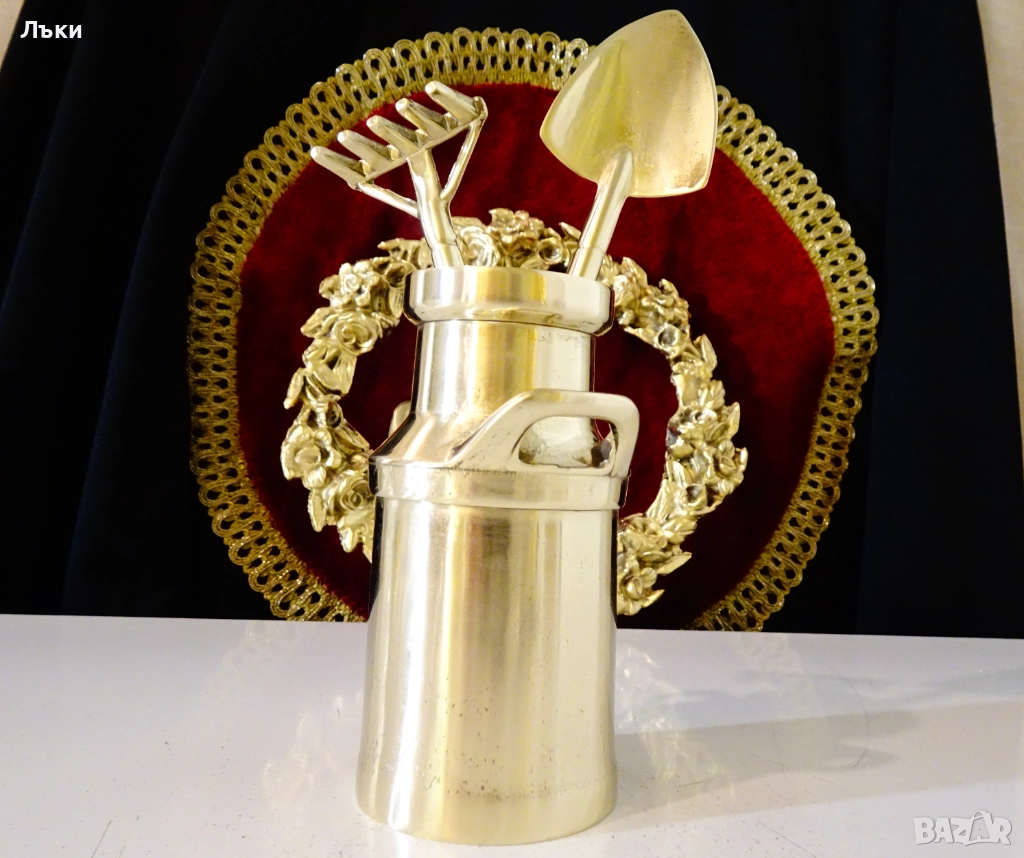 Бронзови градински инструменти за бонсай,сукуленти. , снимка 1