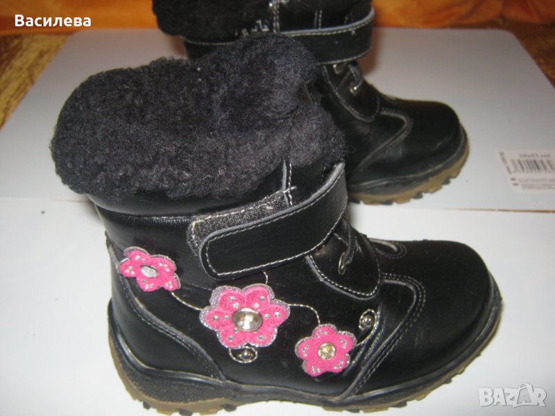 Топли зимни ботушки 26 номер, снимка 1