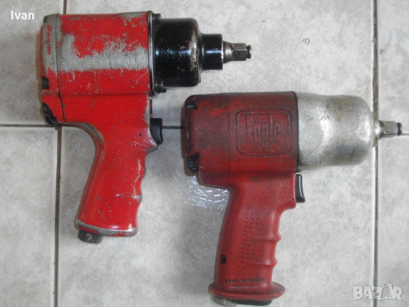 ЗА ЧАСТИ-ЗА РЕМОНТ-Impact 1/2-Ударен Гайковерт-Пневматичен-На Въздух-Немски-САЩ-Професионален-800Nm, снимка 1