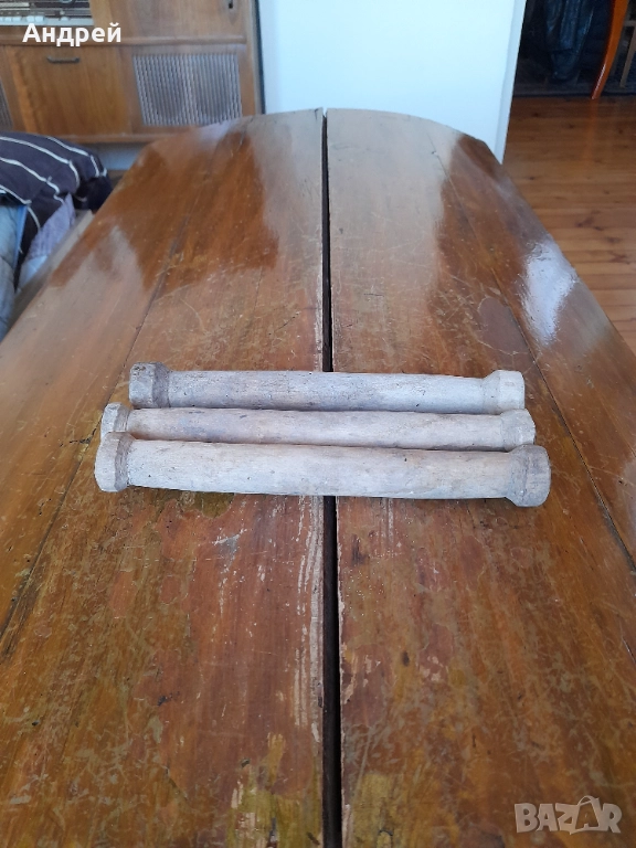Стари дървени макари , снимка 1