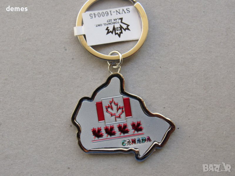 Метален ключодържател от Канада-серия- 4, снимка 1