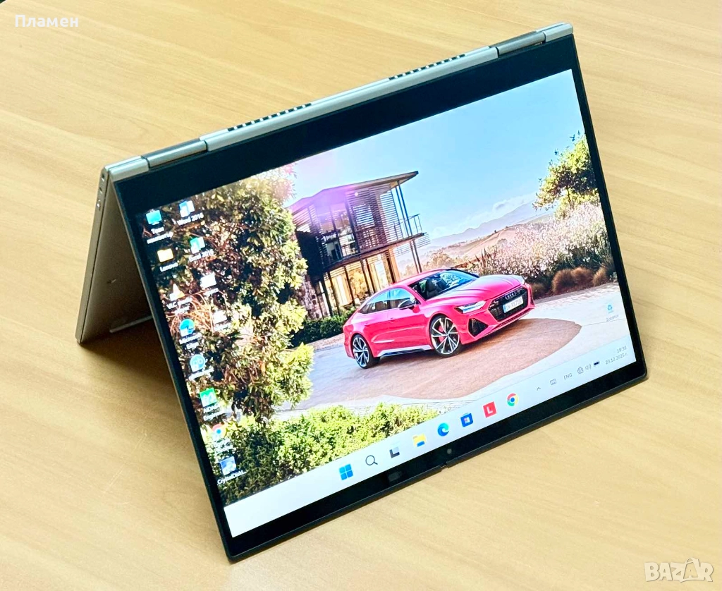 Lenovo X1 Titanium Yoga 2-in-1/CORE i5-1130G7/16GB/512GB SSD/2K Touch 100% sRGB, снимка 1