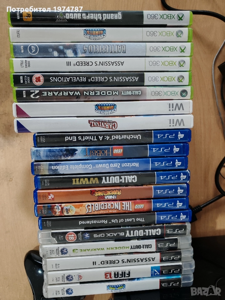 Продавам лот игри Playstation 4, Playstation 3 и Xbox 360 , снимка 1