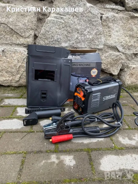 Професионален инверторен електрожен STAHLMAYER 350А с дисплей, снимка 1