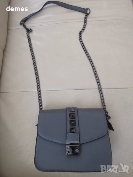 Нова дамска сива чанта, снимка 1