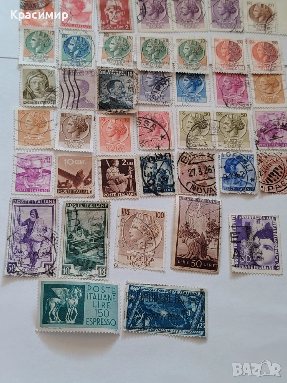 ПОЩЕНСКИ марки Италия , снимка 1