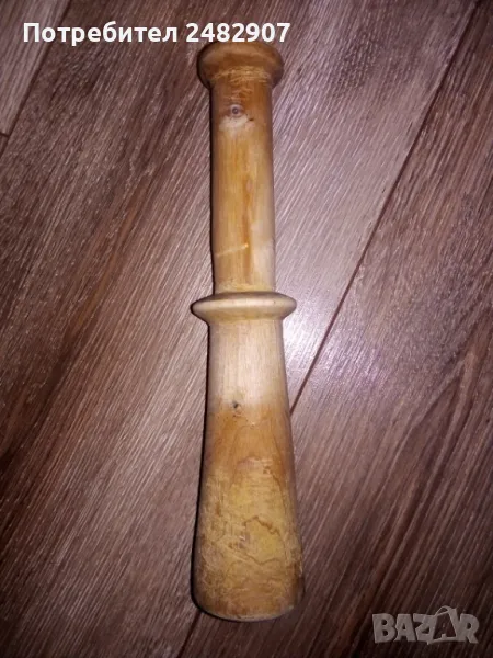 Автентично дървено чукало, снимка 1