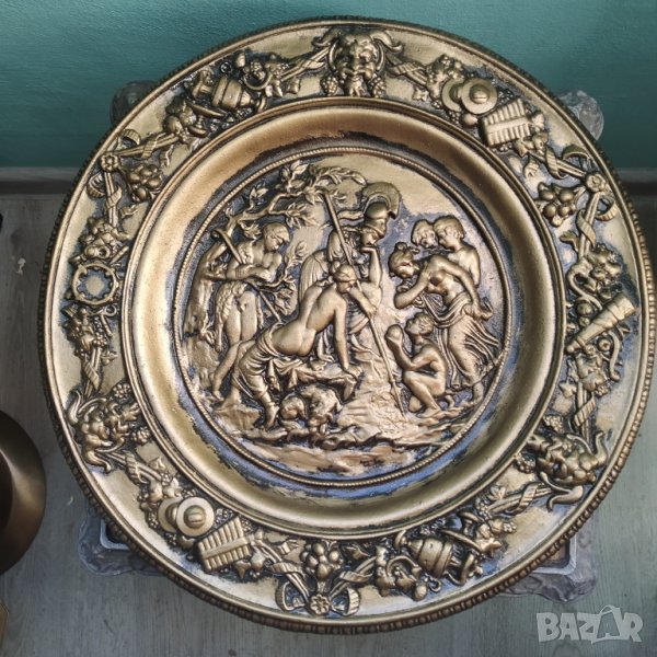 барокова чиния за декорация, снимка 1