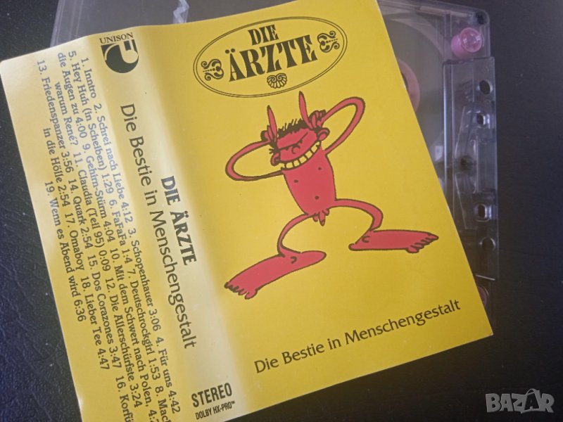Die Ärzte  - Punk / Пънк аудио касета, снимка 1