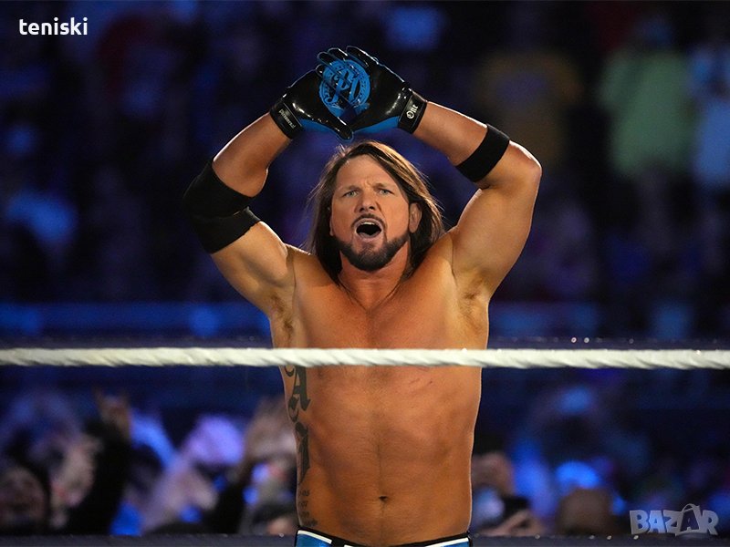  Тениска WWE кеч AJ Styles 4 модела мъжки и детски размери , снимка 1