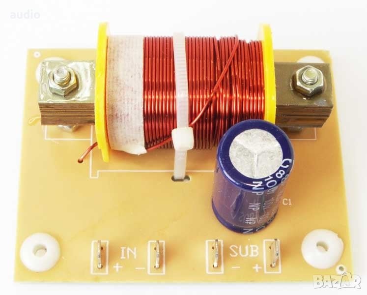 Бас филтър crossover 100W, 8Ohm, снимка 1