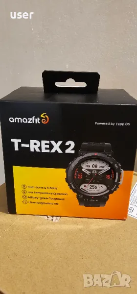 Amazfit T-Rex 2 смарт часовник, снимка 1